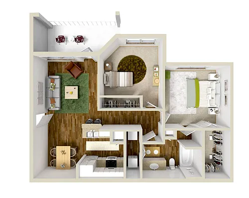 Floor plan B1