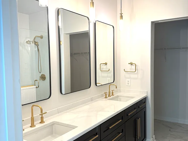Primary Bathroom and Closet with Heated Floors