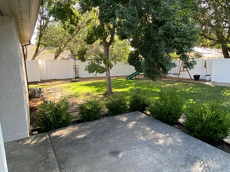 View from patio - left