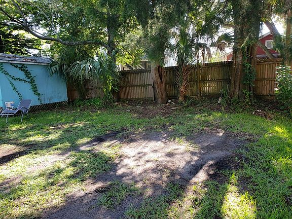 Backyard / parking area