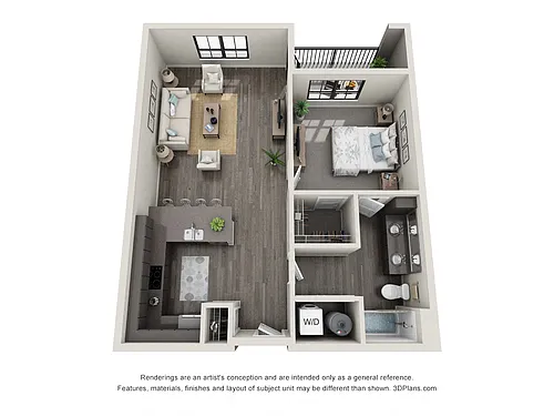 Floor plan 1B