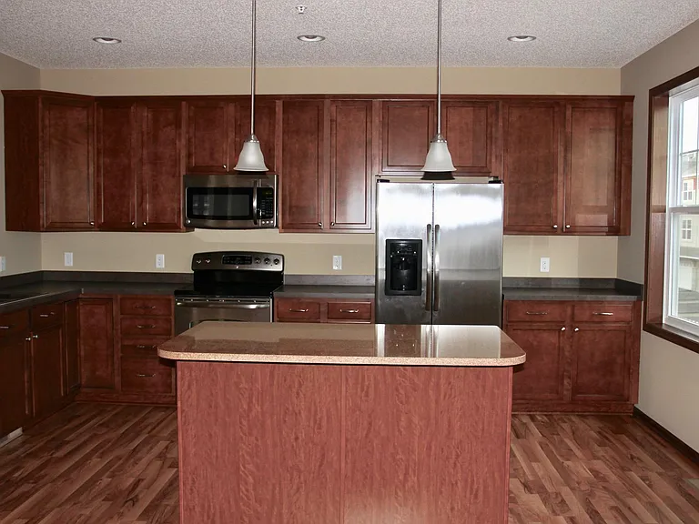 Open Kitchen view with Island