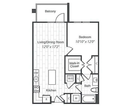 Floor plan A5-1-720