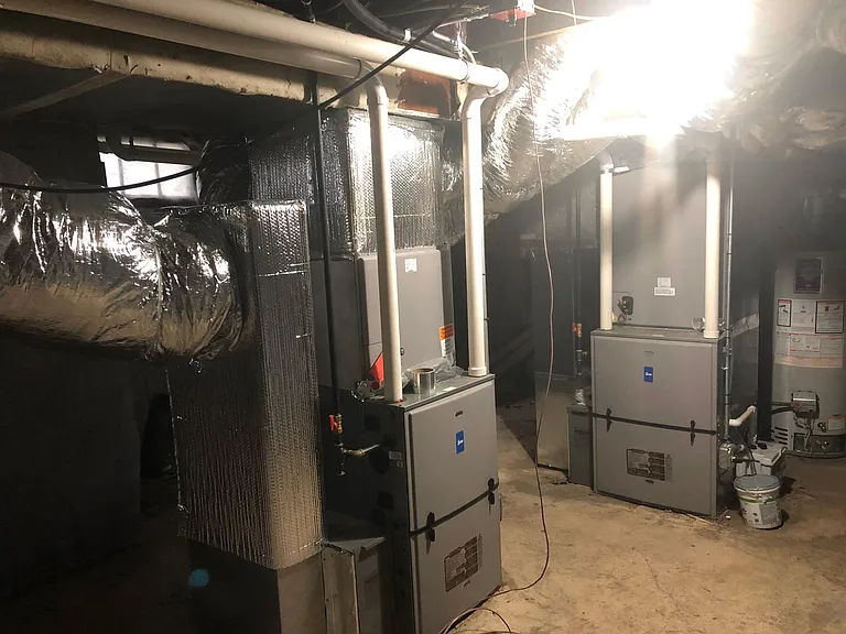 New heating system