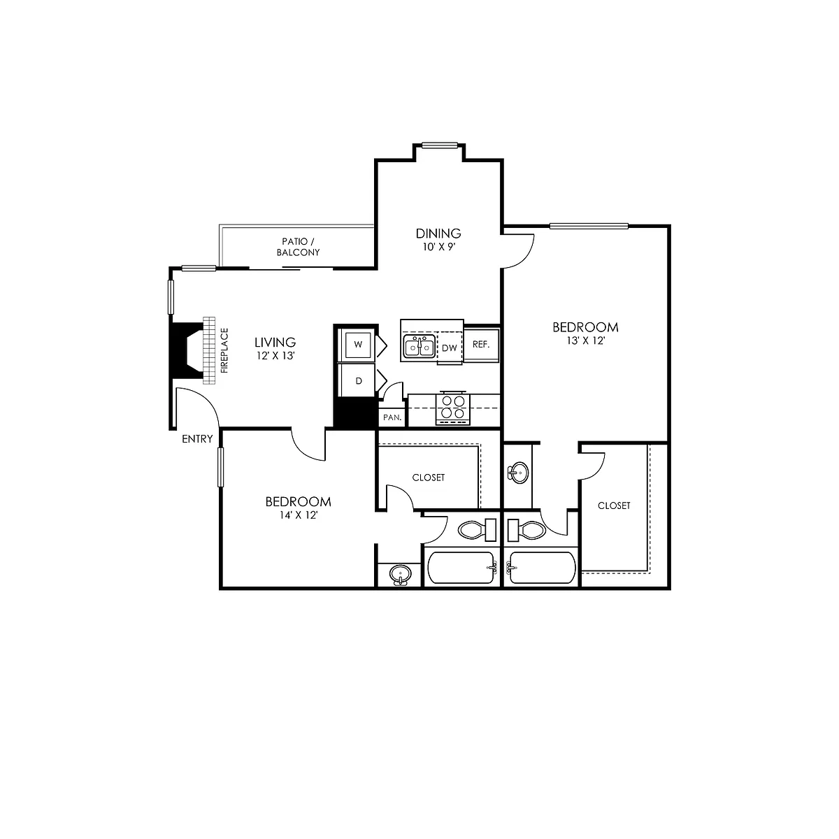 Floor plan B1 Classic
