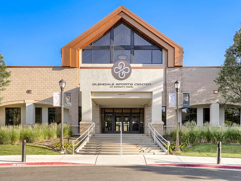 Infinity Park _ Enjoy one of Glendale's premier community amenities, featuring free summer movies, sports and entertainment events, open green space, and a fitness center with memberships starting at $10/month.