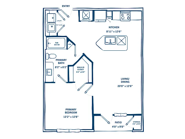 Floor plan A2-H