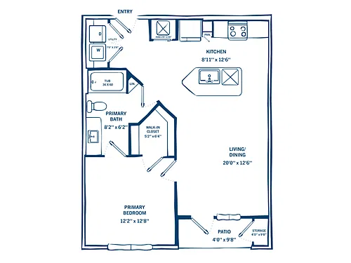 Floor plan A2-H