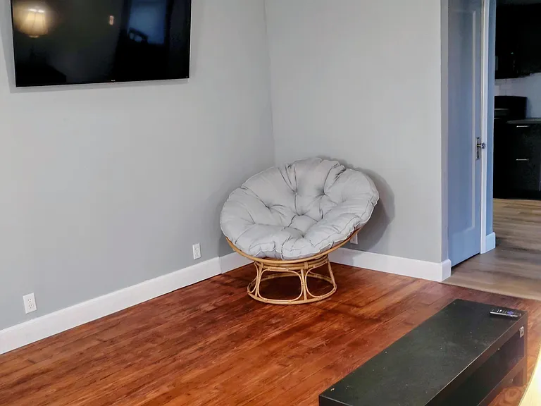 Living area. Smart T.V. included.