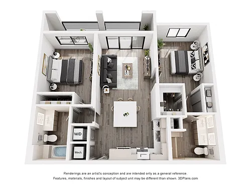 Floor plan B2A