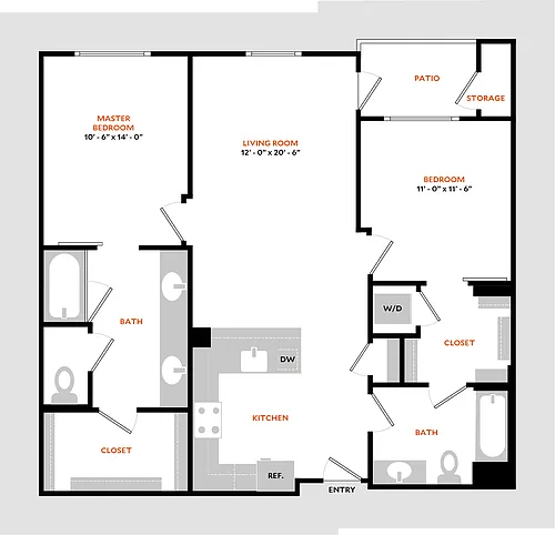 Floor plan Plan 2I