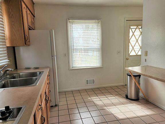 Ample cabinet and counter space