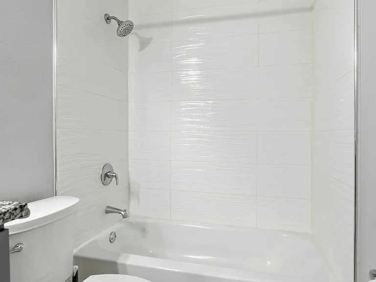 Shared bath with tub shower