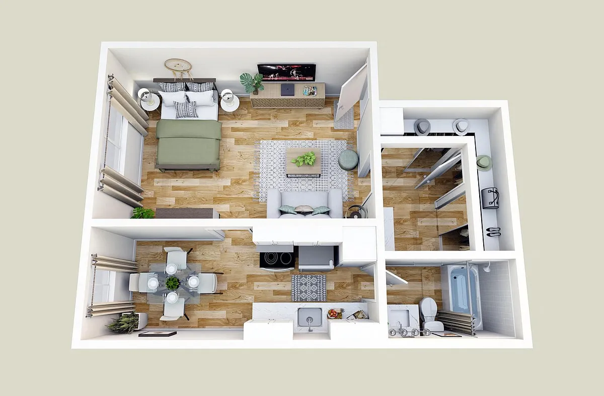 Floor plan Studio
