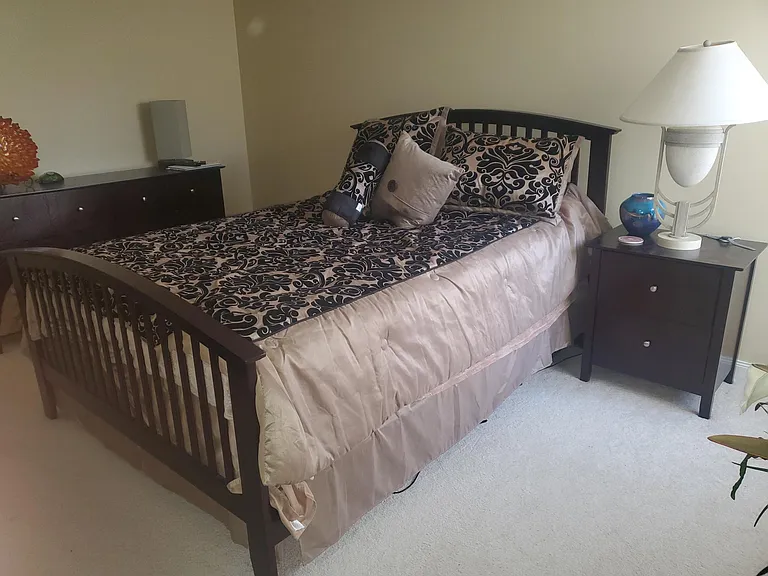 Guest Queen bedroom and walk in closet