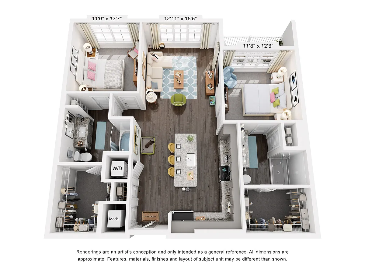Floor plan Clark Creek