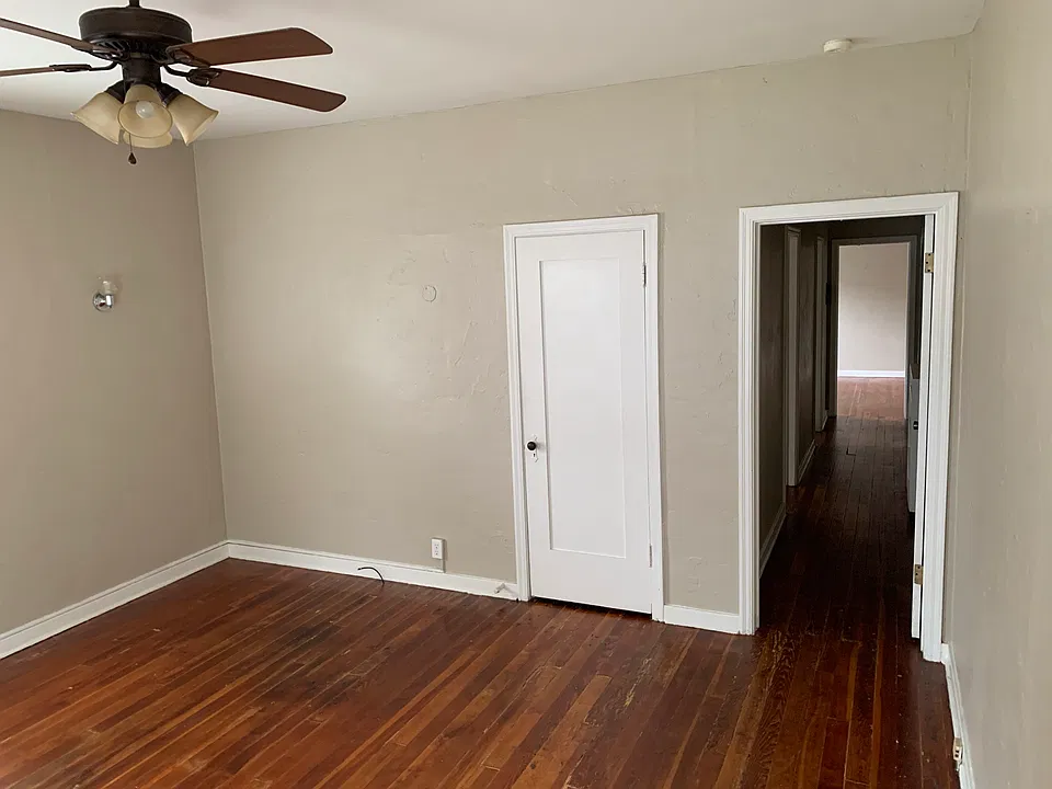 Front Room with Hallway to other rooms