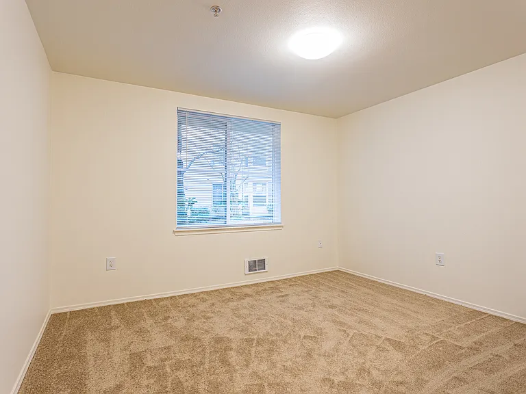 Bedroom with Carpet