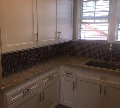 New Cabinets, counter tops, and back splash