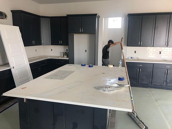 Stunning Painted Cabinets w/ Quartz Countertops
