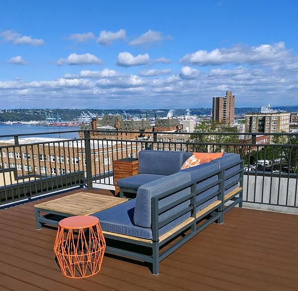 Enjoy the resident roof top deck anytime