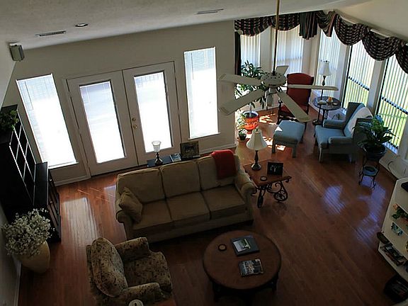 Living area with hardwood Floors