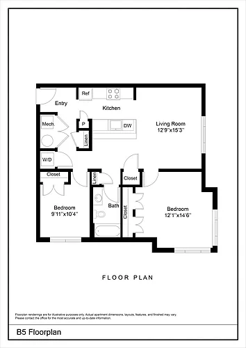 Floor plan B5