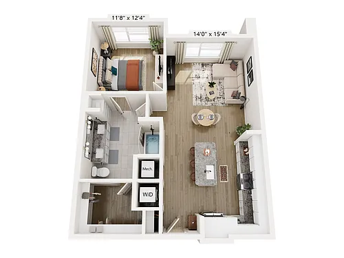 Floor plan A6