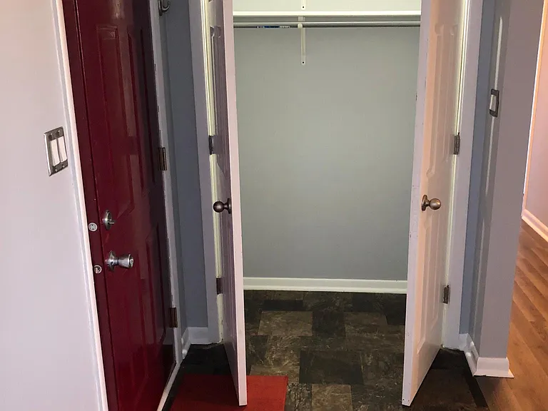 Entry closet