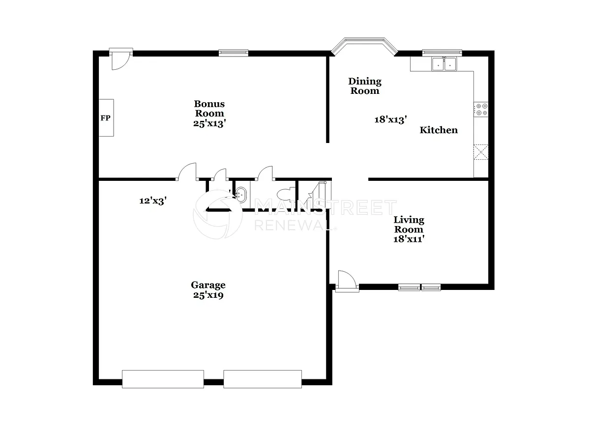 Floor Plan - 10870 Morning Dove Ct
