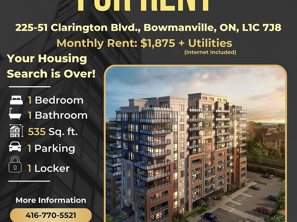 1st image of 51 Clarington Blvd #225