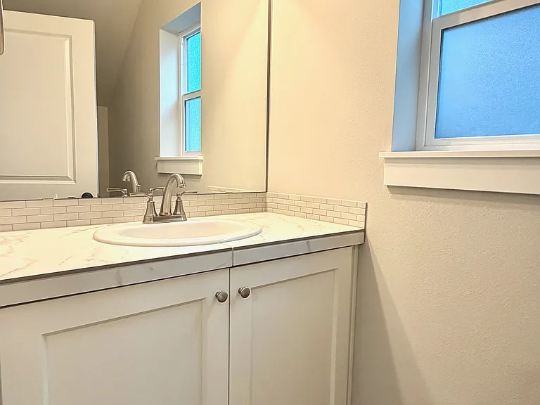 Bathroom on the main floor