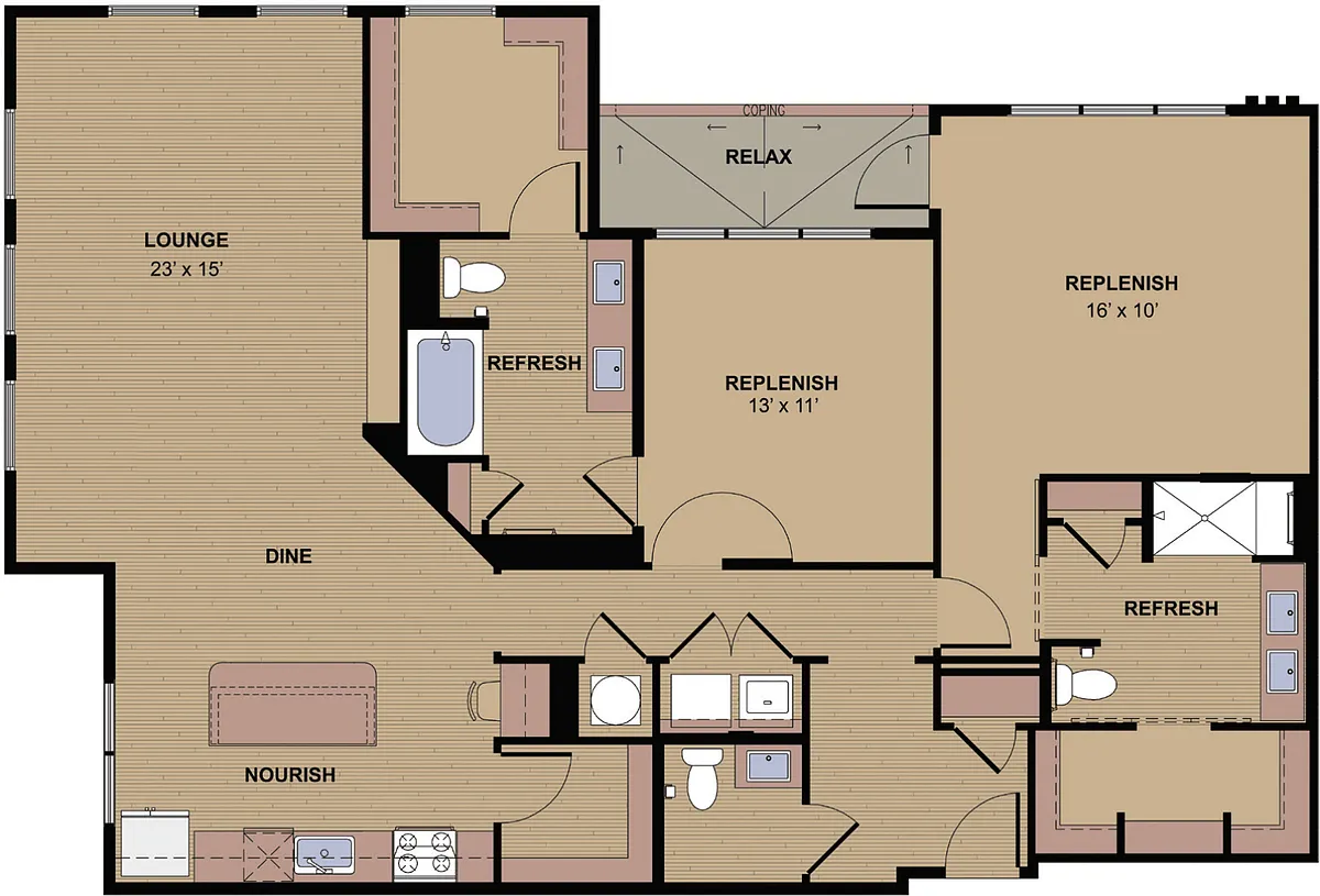 Floor plan B2F