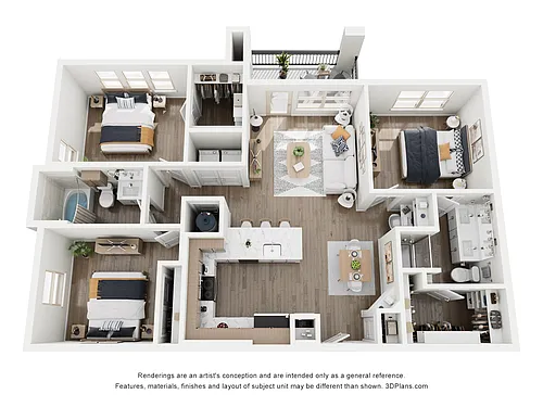 Floor plan C1