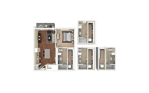 Floor plan A2 - Charmed