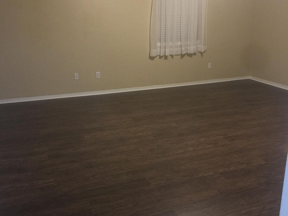 Master bedroom with new flooring Unit B