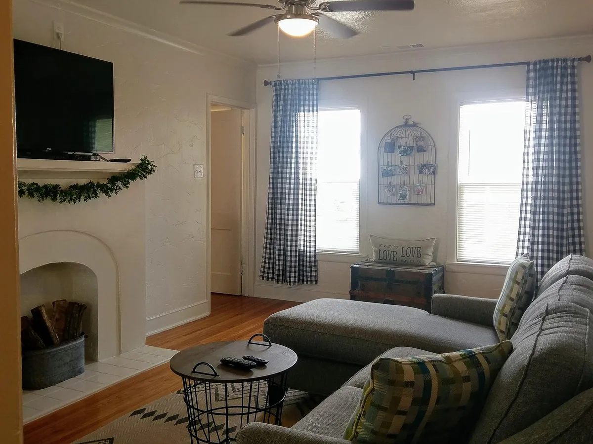 The cozy living room area - 2241 Madera St