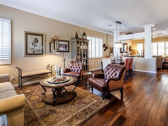 Living room upon entry. Note Mohawk engineered wood floors.