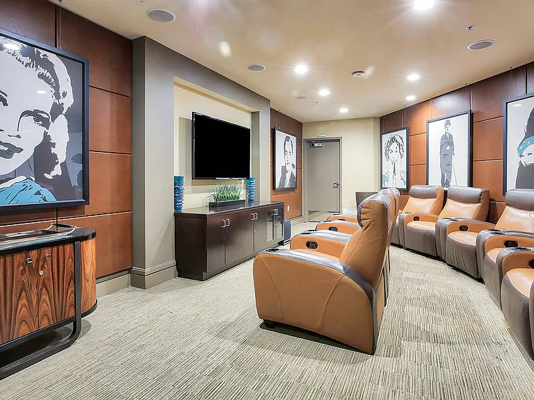 Host a movie screen in the theater. Enjoying a night in? Complimentary Netflix access is available