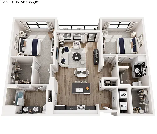 Floor plan B1