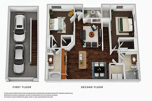 Floor plan Daffin with Garage