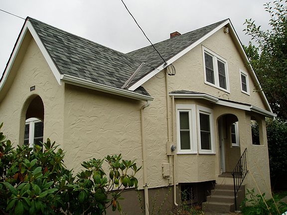 Corner of house from street