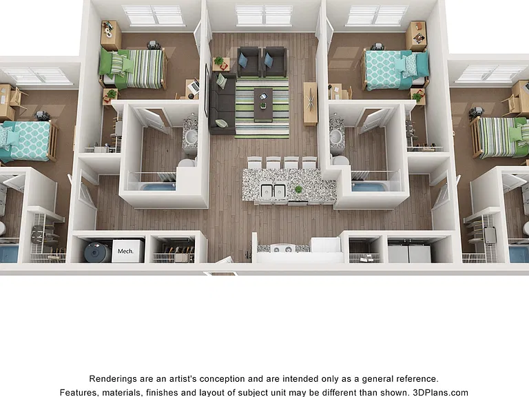 D1 | 4 Bed / 4 Bath D1 | 4 Bed / 4 Bath