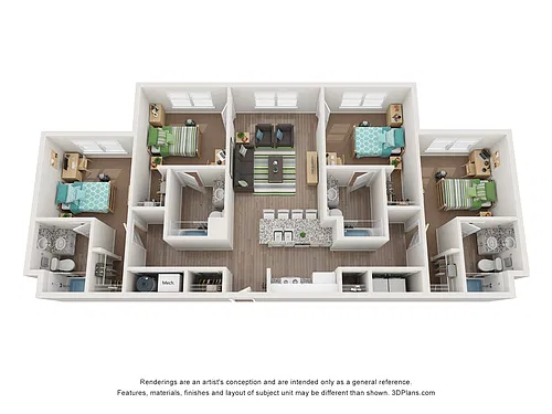 Floor plan D1 Floor Plan