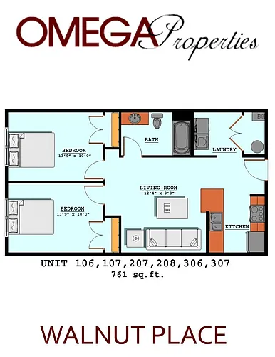 Floor plan 208