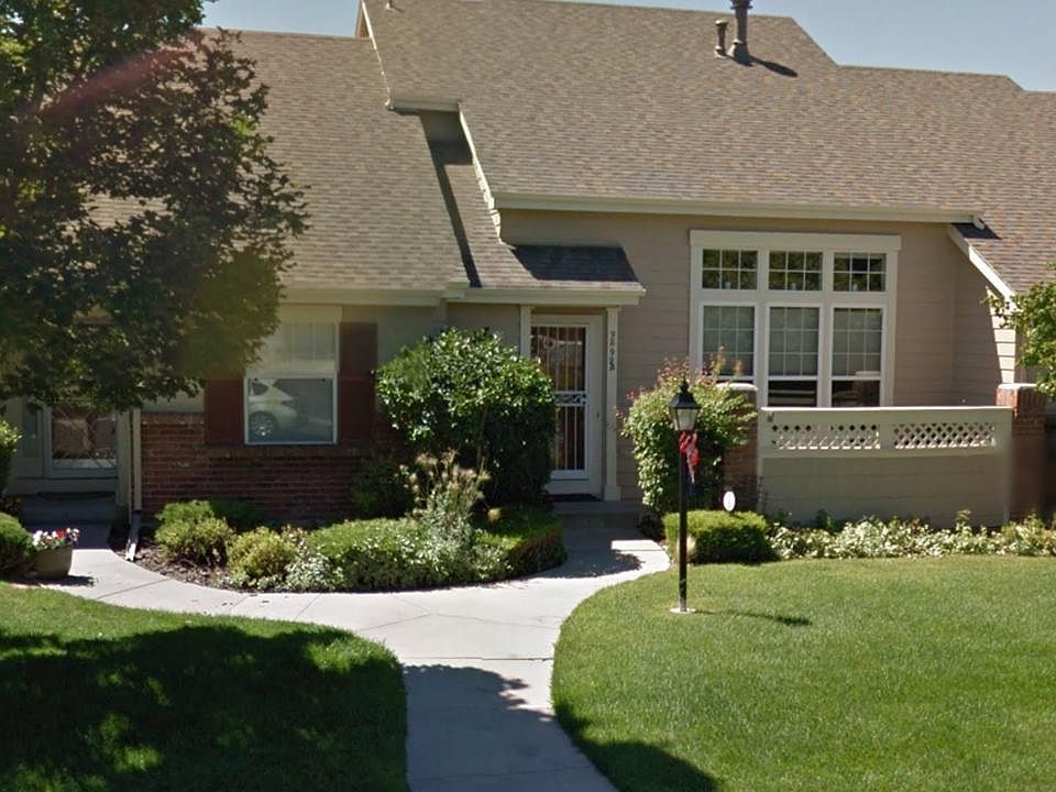Front door with private patio
