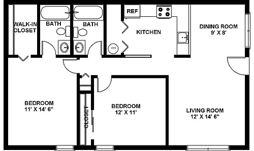 Floor plan The Savannah