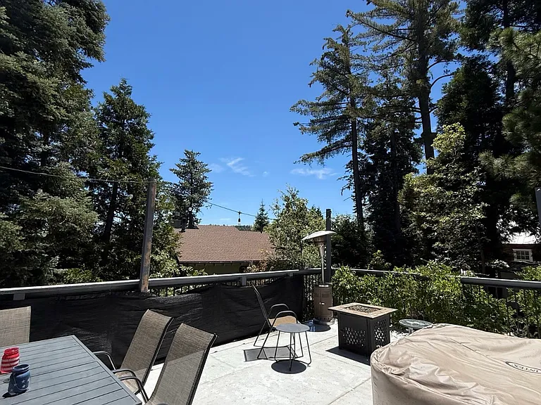 Deck space and view