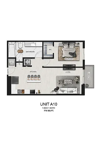 Floor plan A10