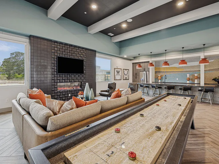 Clubhouse with TV